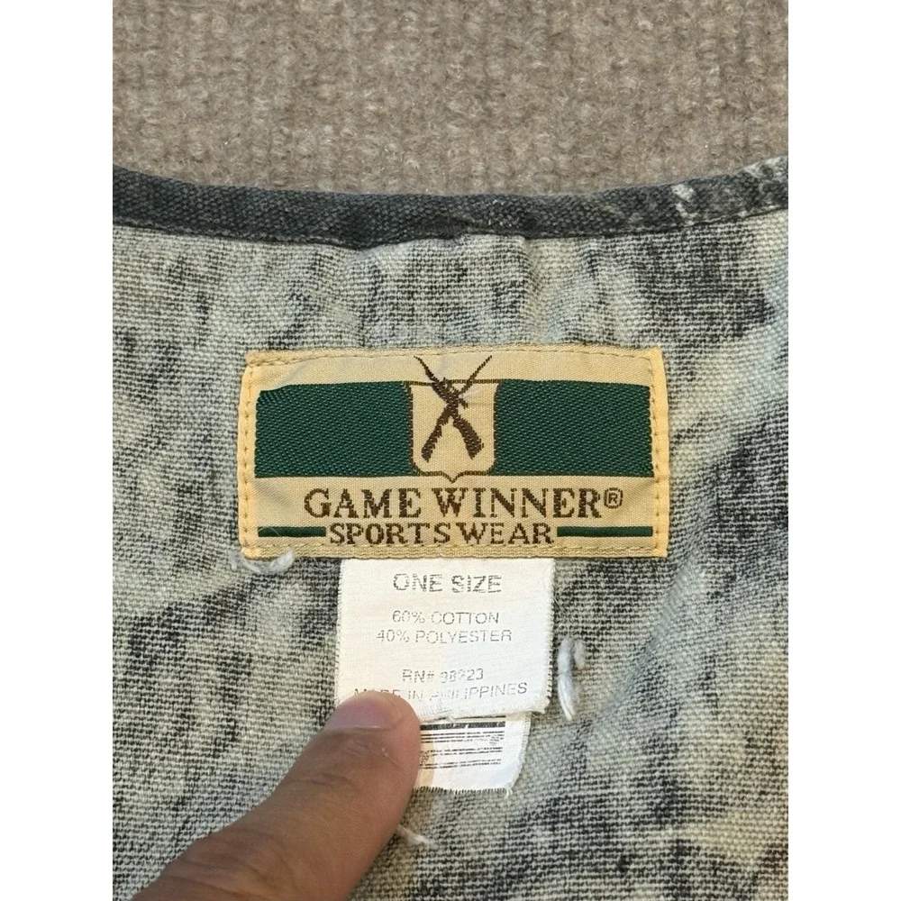 Mossy Oak Game Winner Camo Hunting Vest One Size Skeet Shooting Sport